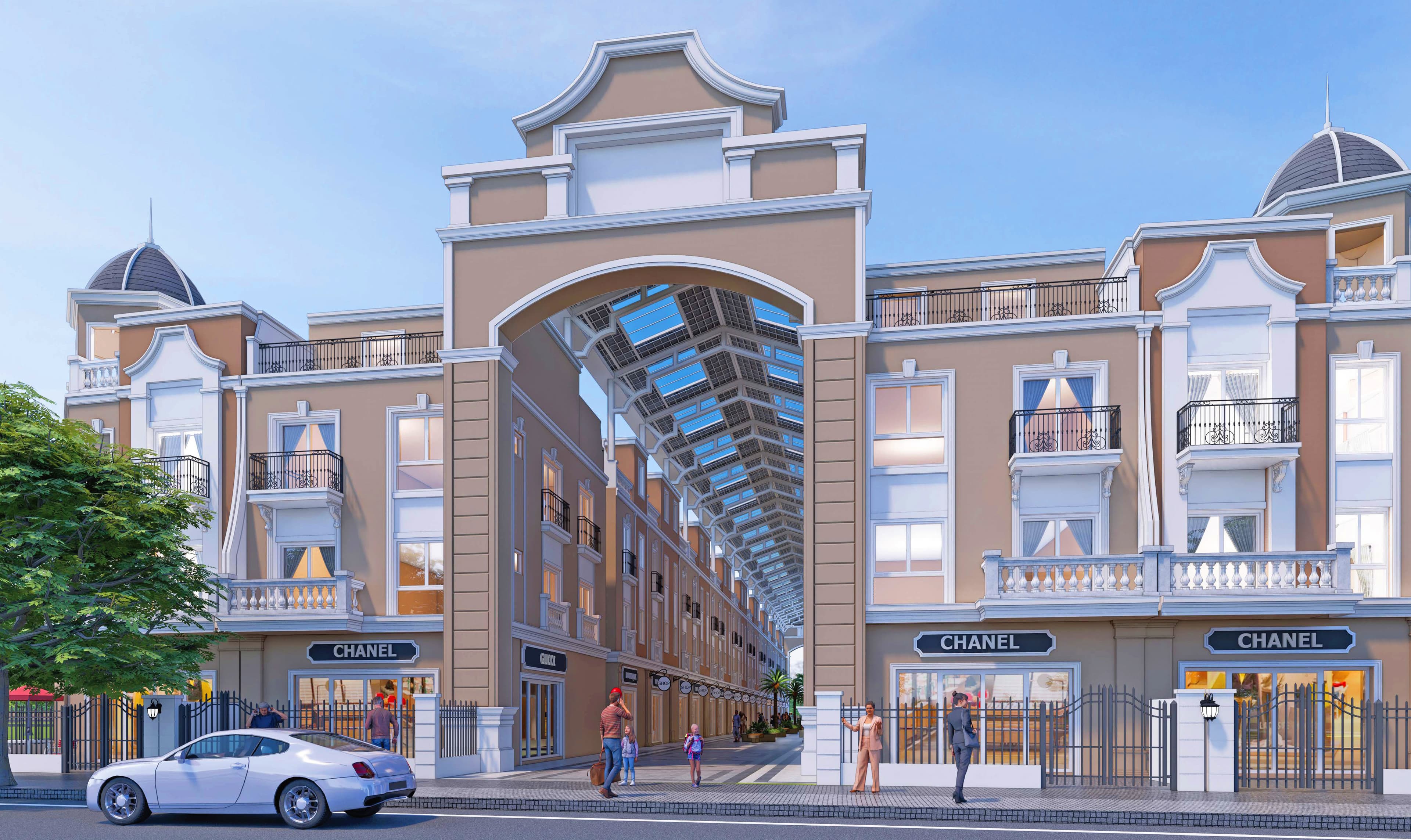 Shophouse Tân cổ điển