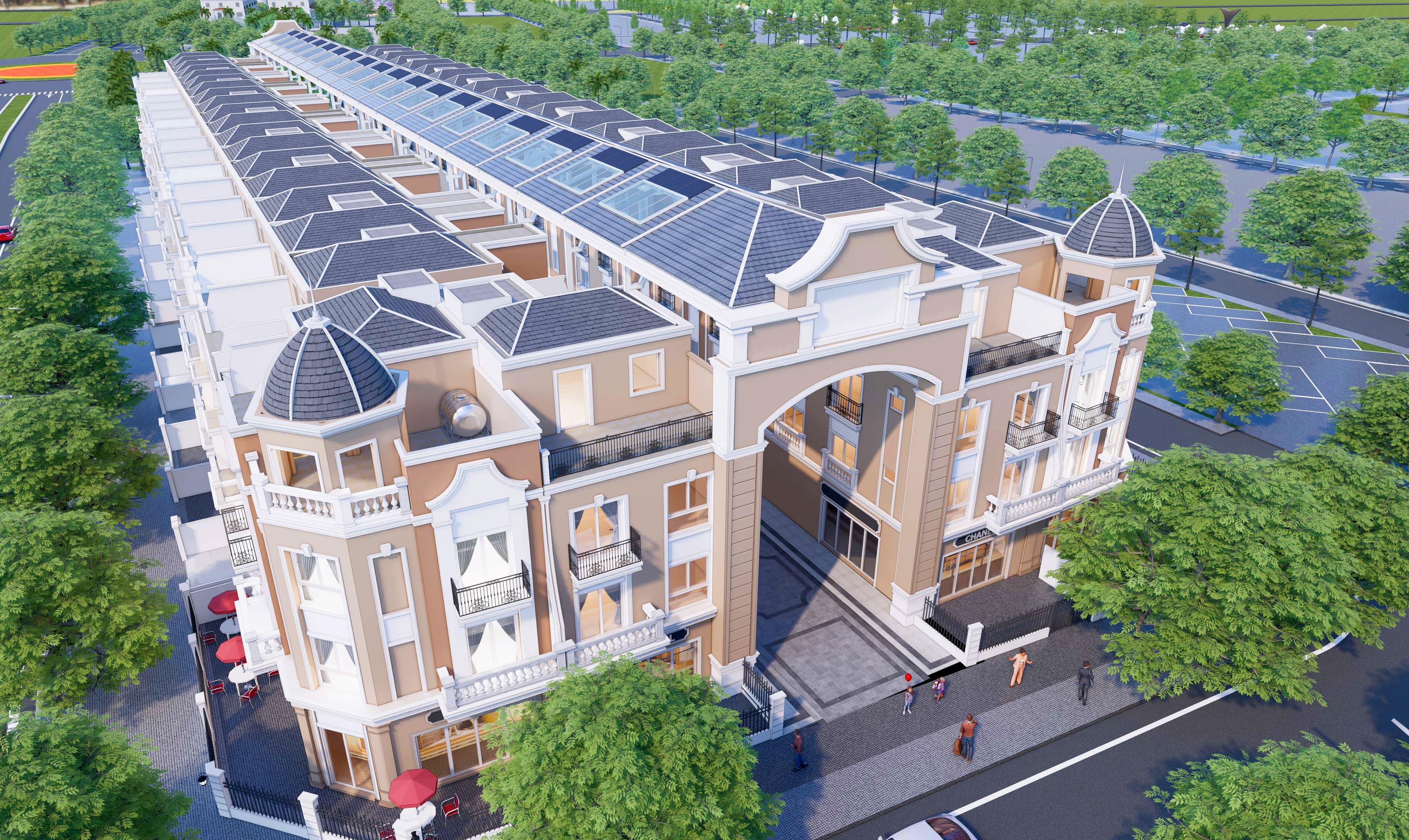Shophouse đa phong cách